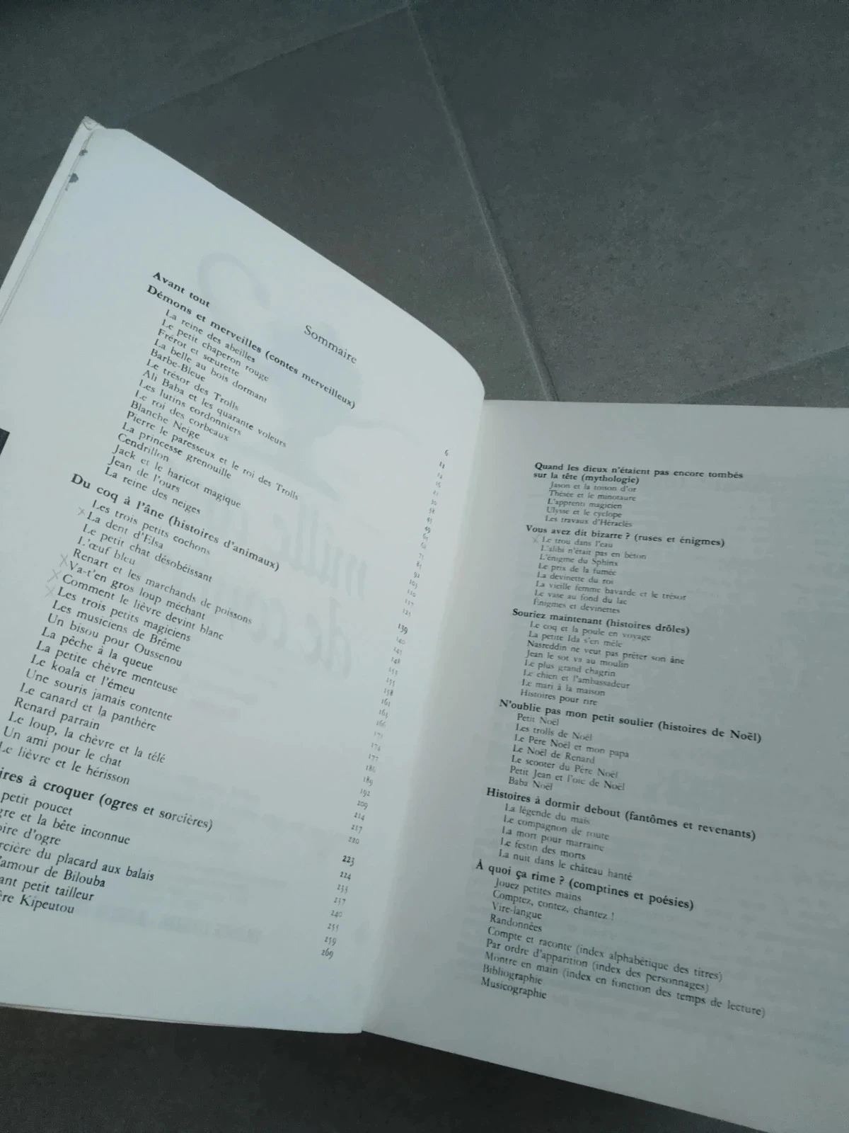 Lote de 4 libros grandes de cuentos vintage de mil años – photo 4